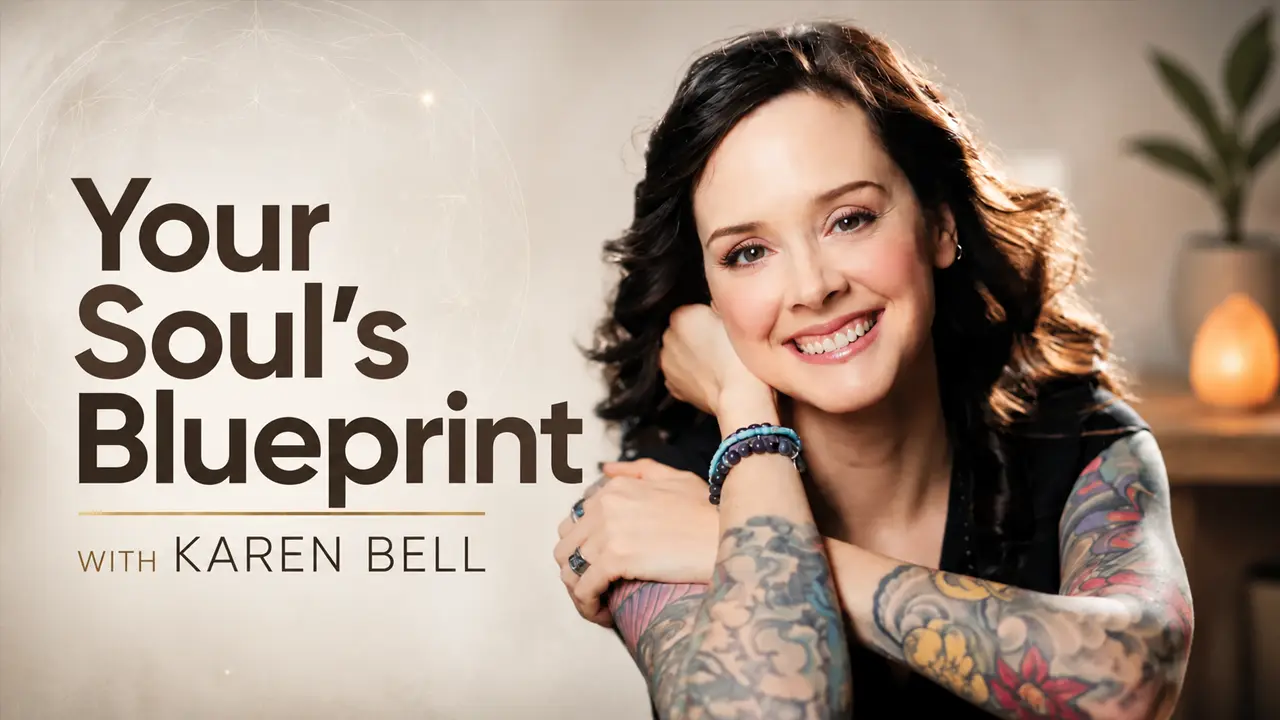 Karen Bell, guide of the free masterclass Your Soul's Blueprint