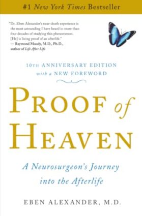 Proof of Heaven by Eben Alexander book cover