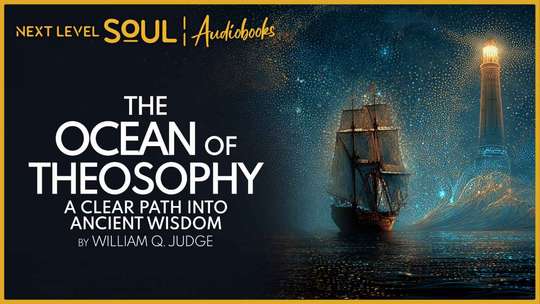 Cover art for The Ocean of Theosophy audiobook on Next Level Soul TV