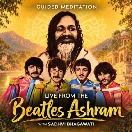 Guided Meditation from the Beatles Ashram cover