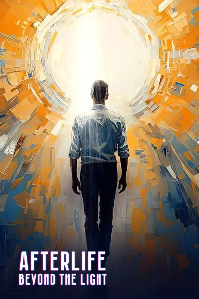 Poster for Afterlife: Beyond the Light, a documentary on Next Level Soul TV