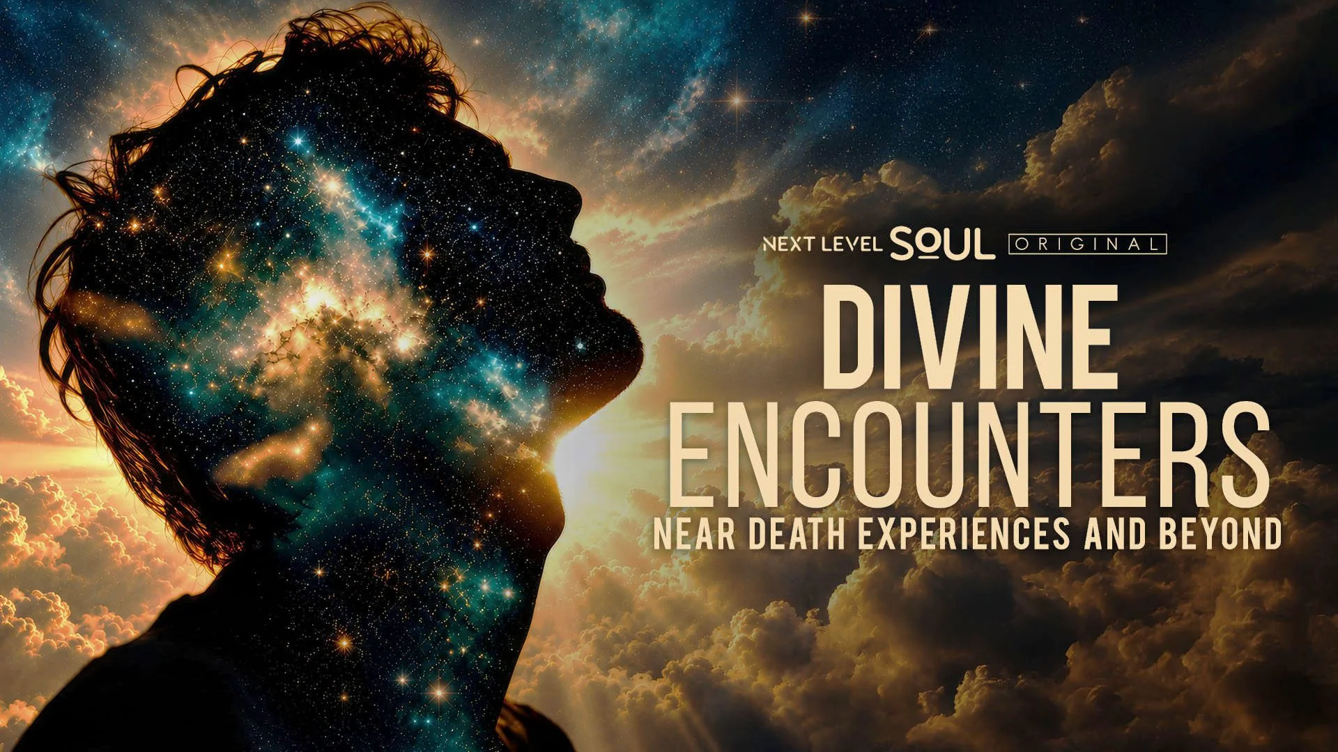 Divine Encounters series poster on Next Level Soul TV